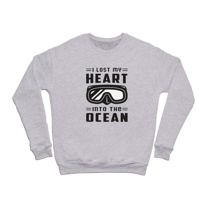 Dive Diving Sea Diver Scuba Diving Funny Gift Idea Crewneck Sweatshirt