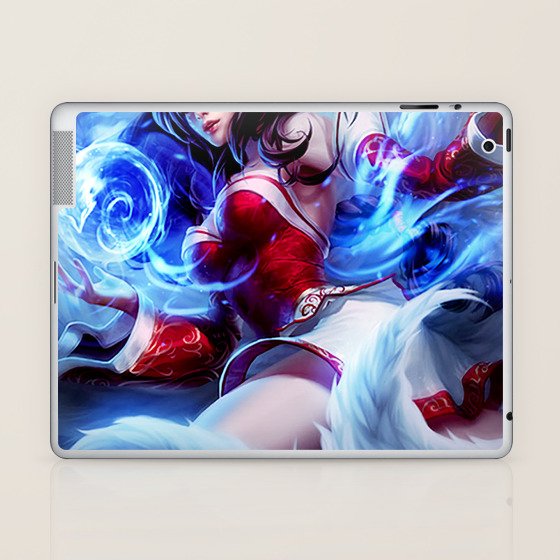 Ahri For Lol Laptop Ipad Skin By Anodart Society6 Ahri For Lol Laptop Ipad Skin By Anodart Society6