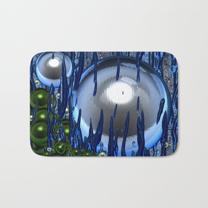 God lives under water Bath Mat