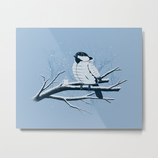 North For The Winter. Metal Print