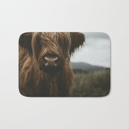 Scottish Highland Cattle Bath Mat