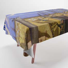 Oppy Wood by John Nash (1917) Tablecloth