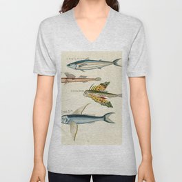 fish V Neck T Shirt