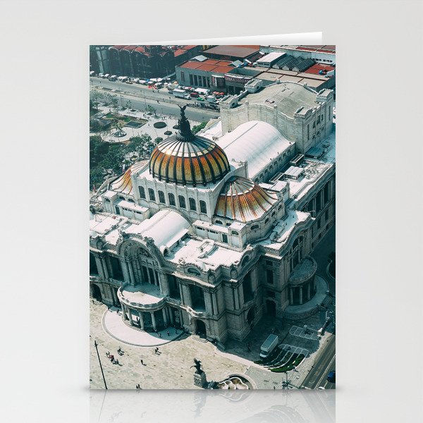 Mexico Photography - Big Palace In The Center Of Mexico City Stationery Cards