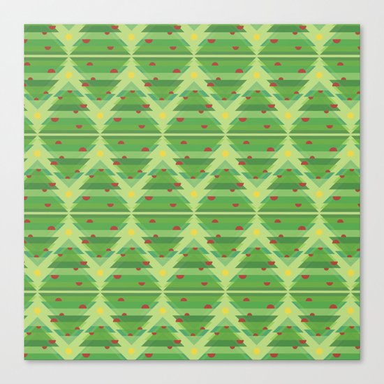 Over the trees Canvas Print