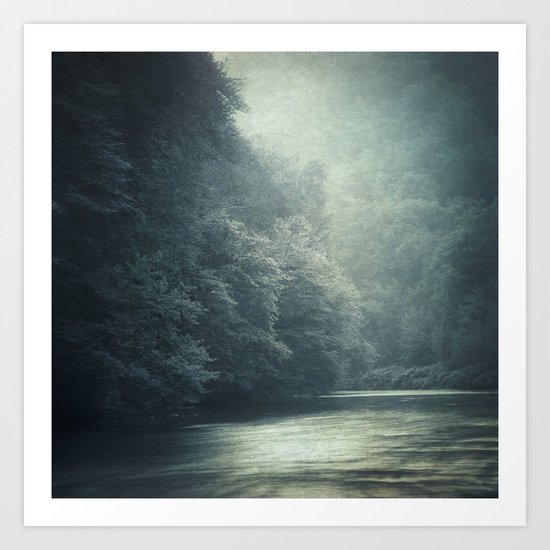 mystery river Art Print