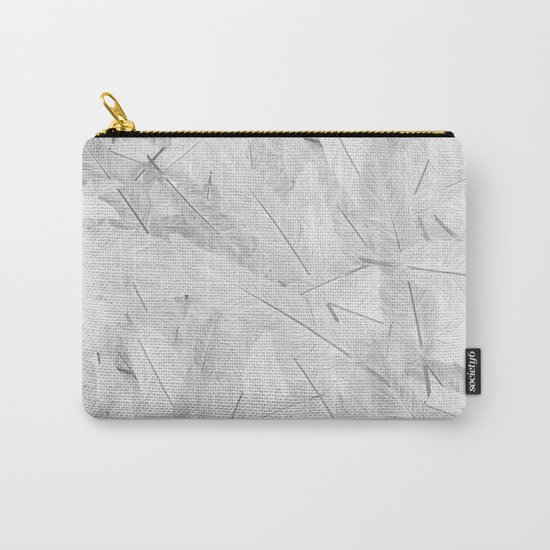 Feathered (Pattern). Carry-All Pouch