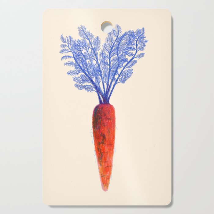 Mini Cutting Board Easter Carrots and Color / Pastel Acrylic Paint