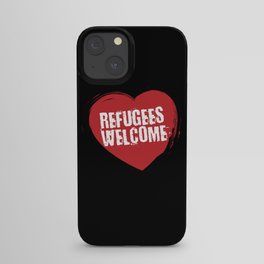 Refugees Welcome Escape Refugees iPhone Case