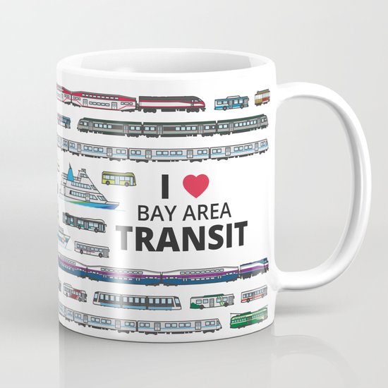 The Transit of the Bay Area Mug