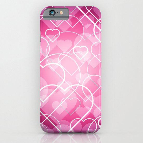 Hard line Heart Bokeh iPhone & iPod Case