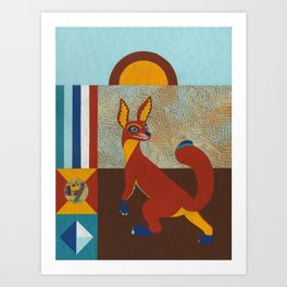 FOX Art Print