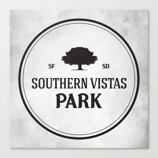 Southern Vistas Park Canvas Print