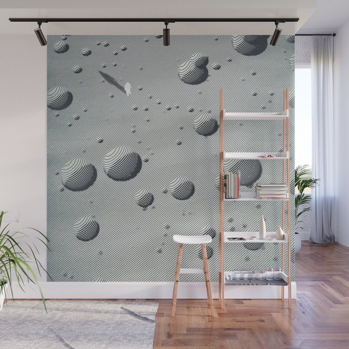 Man on the Moon Wall Mural