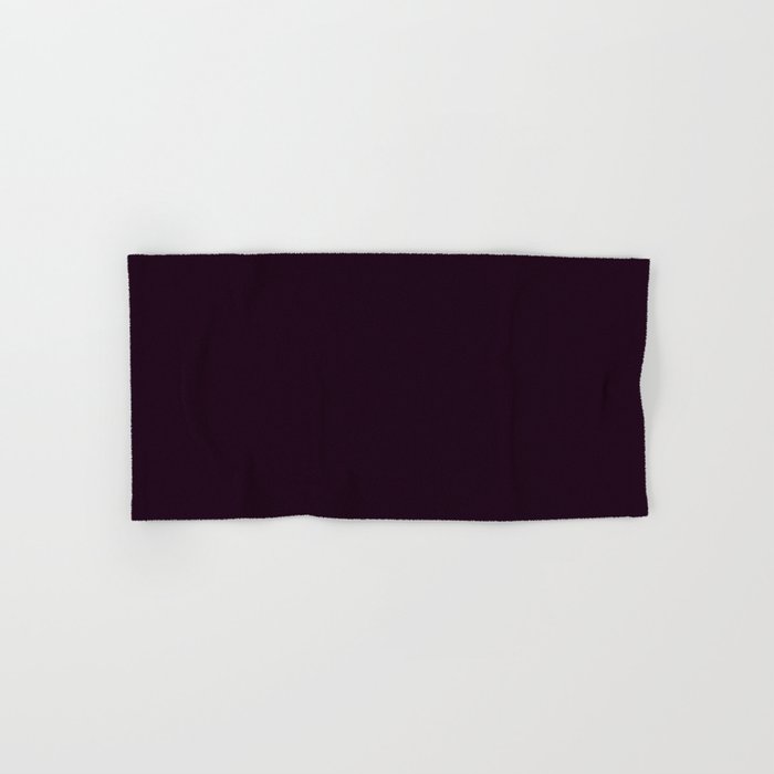 Simply Deep Eggplant Purple Hand Bath Towel By Followmeinstead