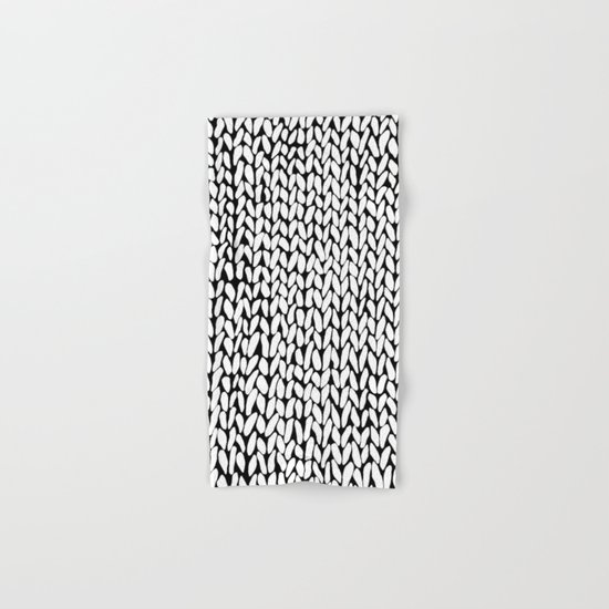 Hand Knitted Loops Hand & Bath Towel