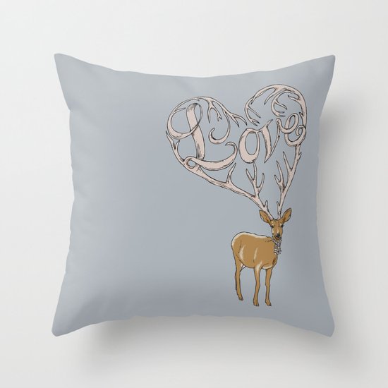 Stubborn Love Throw Pillow