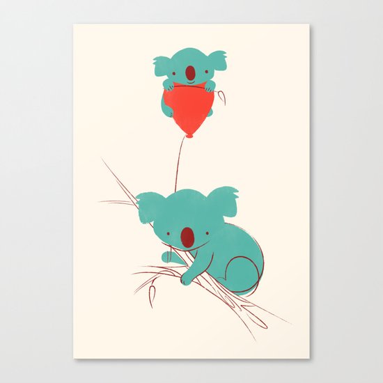 Red Balloon Canvas Print