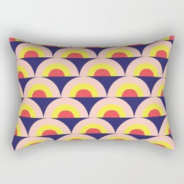 ART DECO RAINBOW Rectangular Pillow