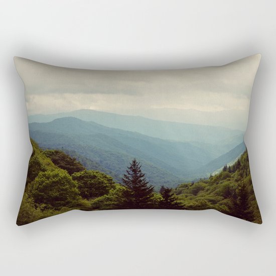 THE LIGHT THROUGH THE CLOUDS Rectangular Pillow