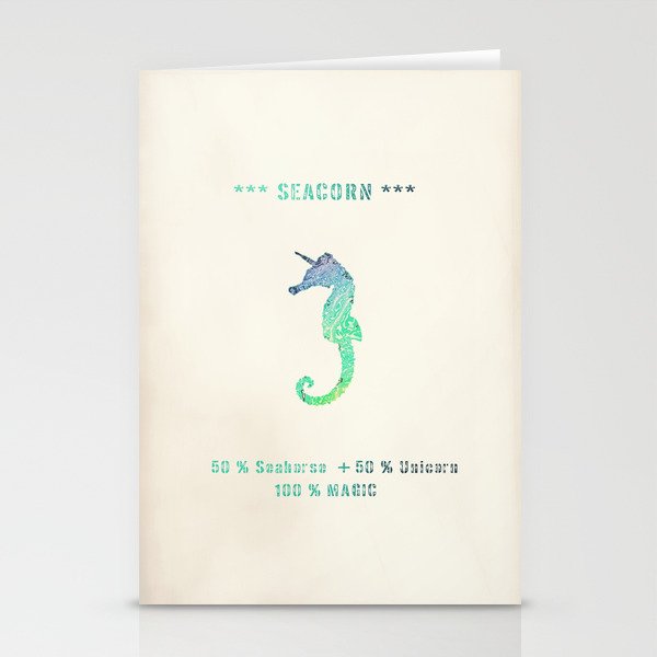 SEACORN Stationery Cards