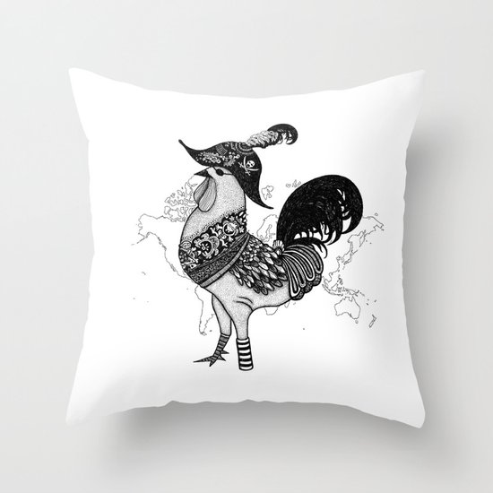 Pirate Throw Pillow
