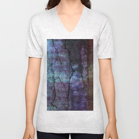 cracked Earth Unisex V-Neck