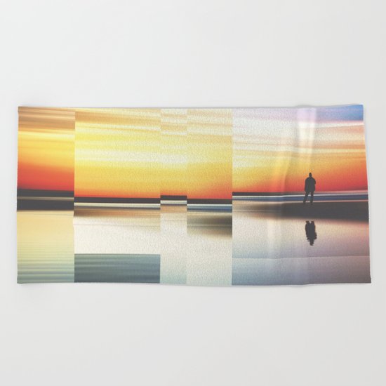 Fractions A79 Beach Towel