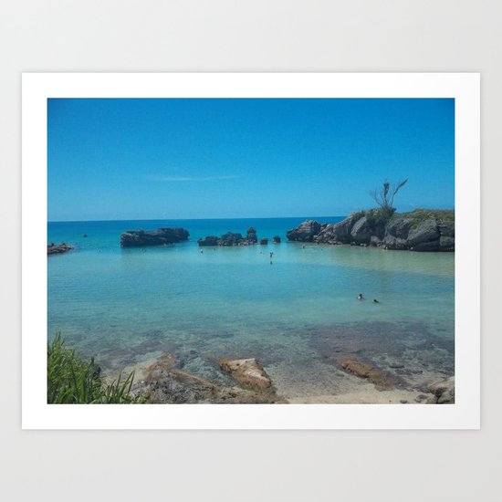 Bermuda Beach 2 Art Print