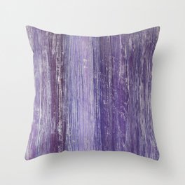 Purple Woodland Throw Pillow