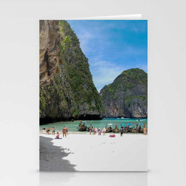 Maya Bay, Ko Phi Phi Lee Island, Thailand Birthday Card by rosscampbell