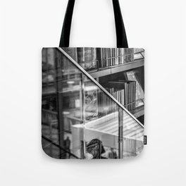 The man within the reflection Tote Bag