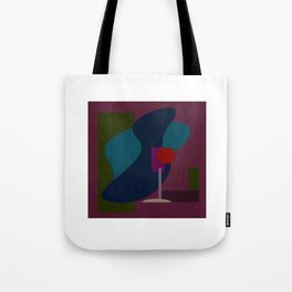 A Glass of Red Wine Tote Bag