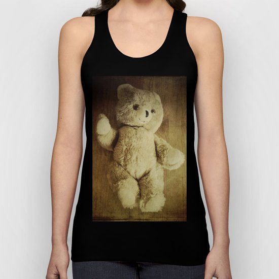 Old Teddy Bear Unisex Tank Top