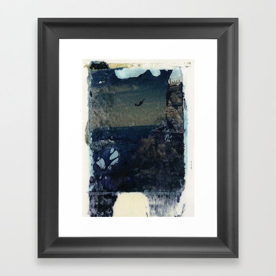 The Dive Framed Art Print