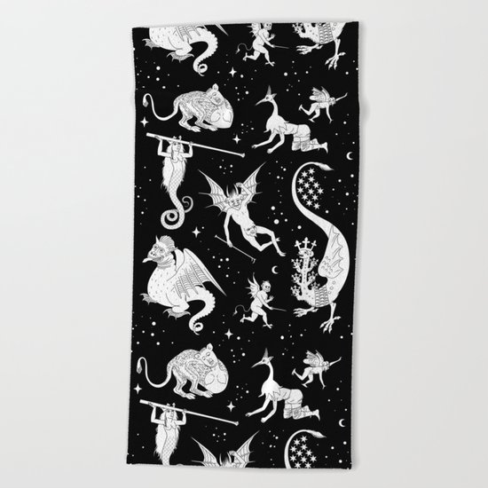 The Beast Beach Towel