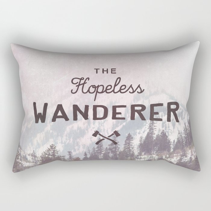 The Hopeless Wanderer Rectangular Pillow