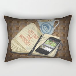 Internet Addict Rectangular Pillow