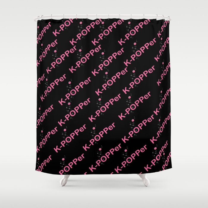 K-Popper Shower Curtain