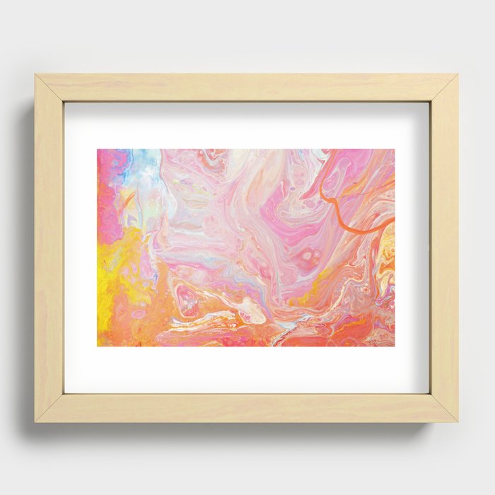 Marble Madness 2020 Recessed Framed Print