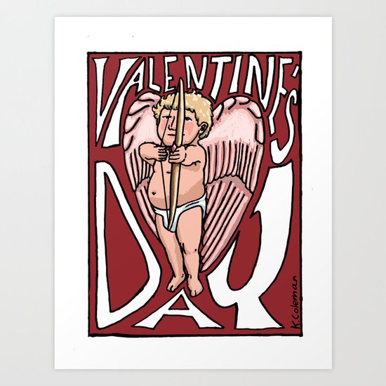 Valentine's Day 2014 Art Print
