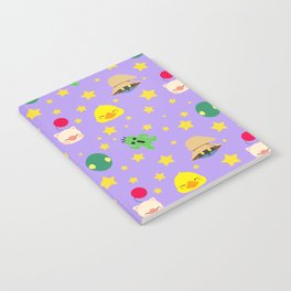 ff pattern lilac Notebook