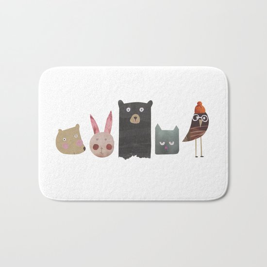 Animal love Bath Mat