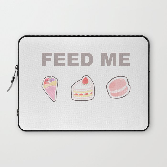 FEED ME (Dessert Edition) Laptop Sleeve