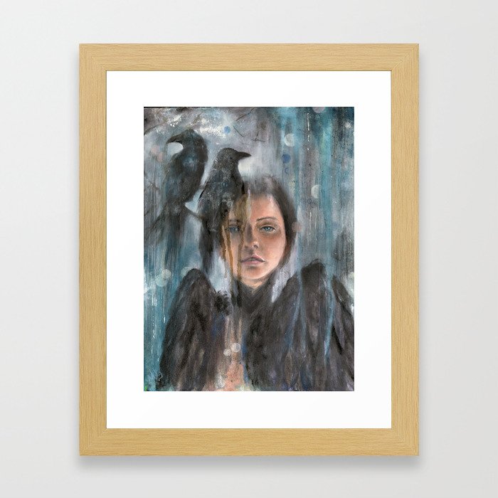 Blurred Lines Framed Art Print