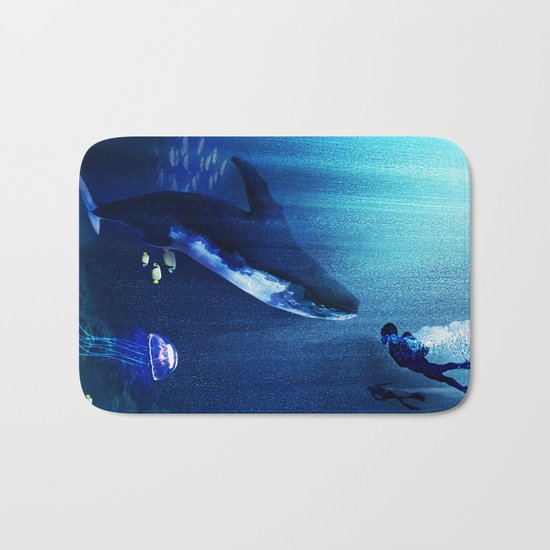 A STRANGE KISS Bath Mat