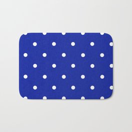 Dotty Blue Bath Mat