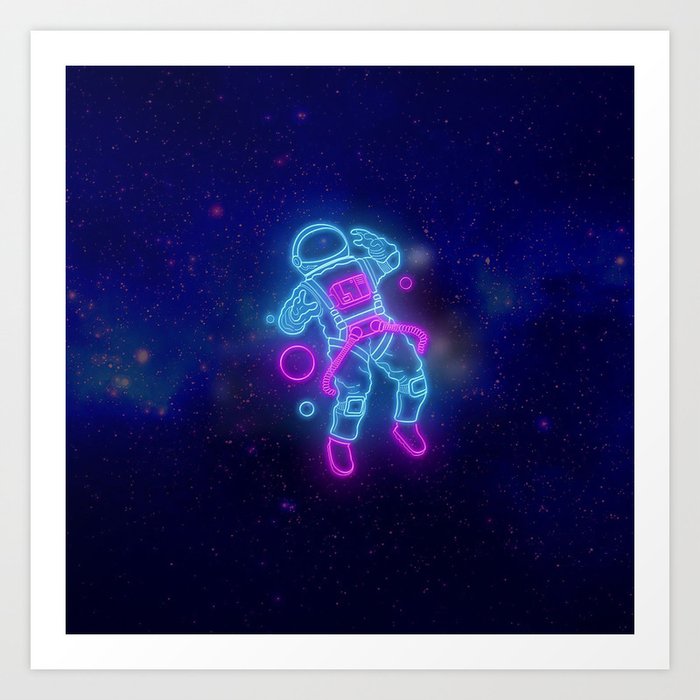 Astronaut Art Print