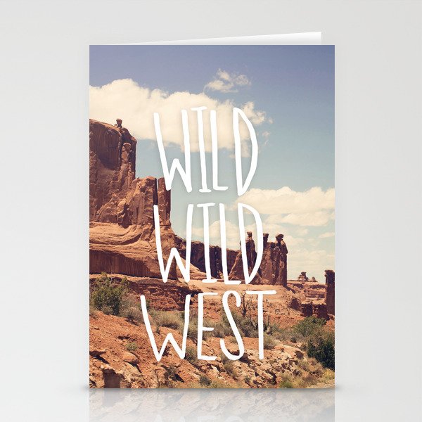 Wild Wild West Stationery Cards
