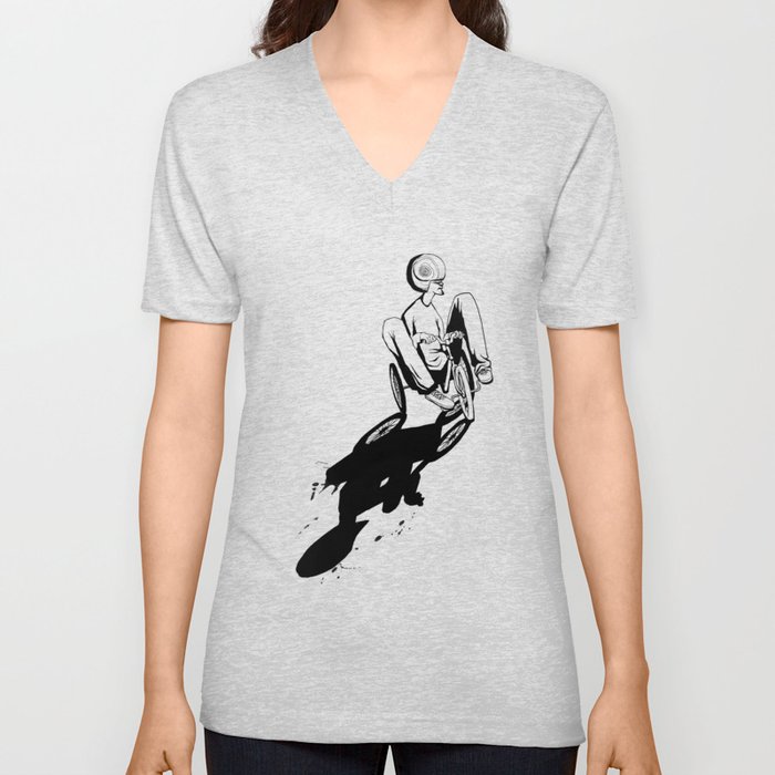 Tricycle V Neck T Shirt